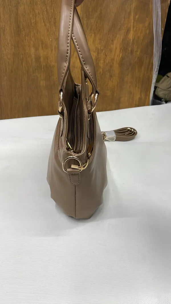 Taupe_Pu_Leather_Tote_Bag_For_Women
