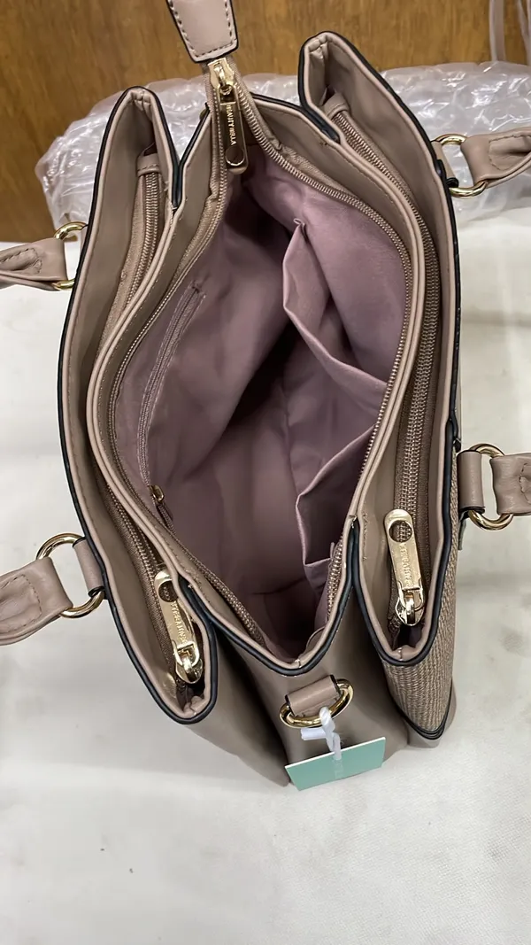 Taupe_Pu_Leather_Structured_Tote_Bag_For_Women