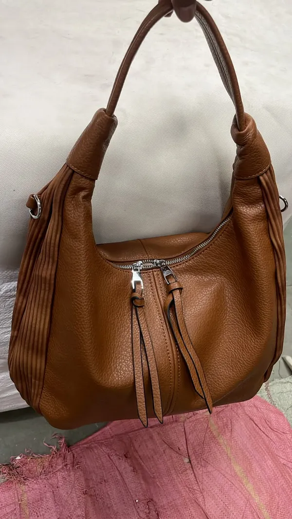 Brown_Pu_Leather_Textured_Hobo_Bag_For_Women