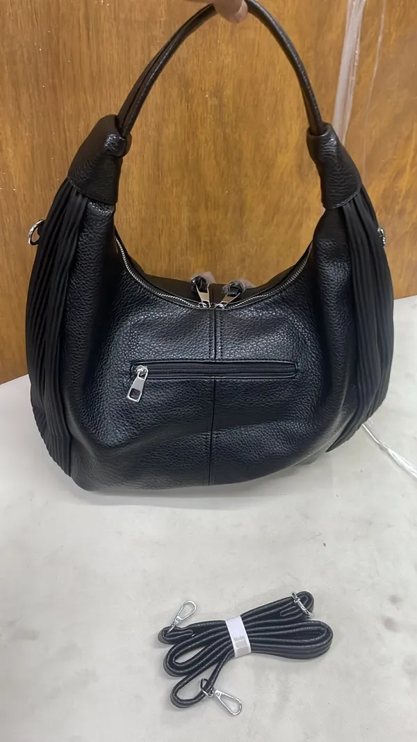 Black_Pu_Leather_Hobo_Bag_For_Women