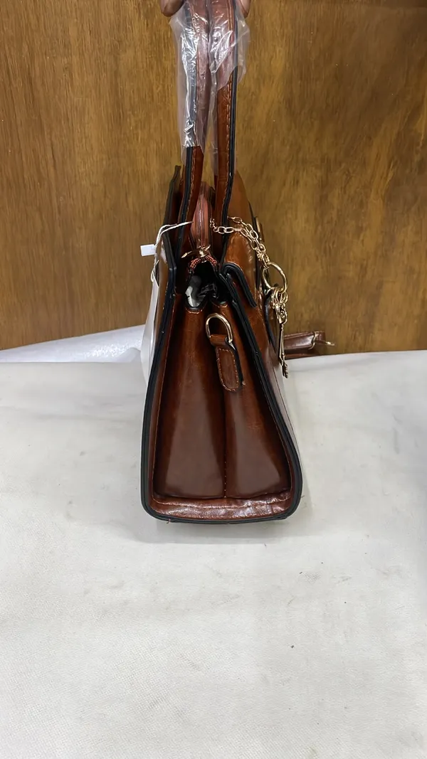 Brown_Pu_Leather_Structured_Handbag_For_Women