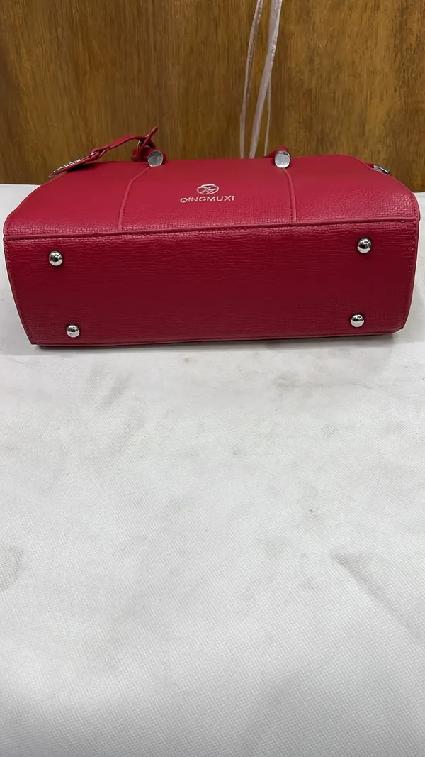 Red_Pu_Leather_Tote_Bag_For_Women