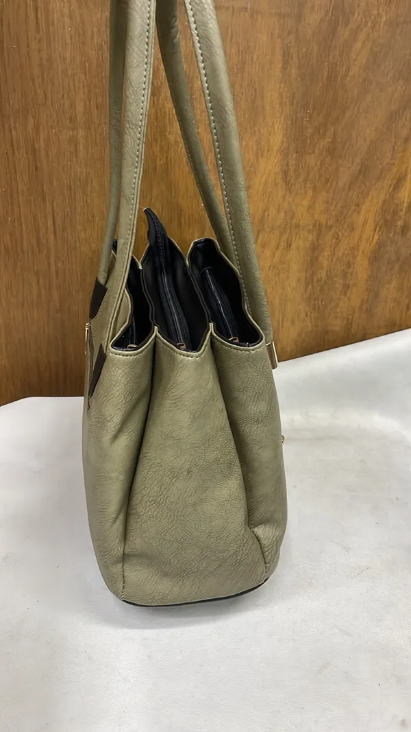 Olive_Green_Pu_Leather_Tote_Bag_For_Women
