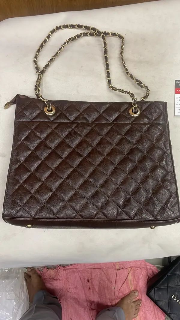Brown_Pu_Leather_Quilted_Shoulder_Bag_For_Women