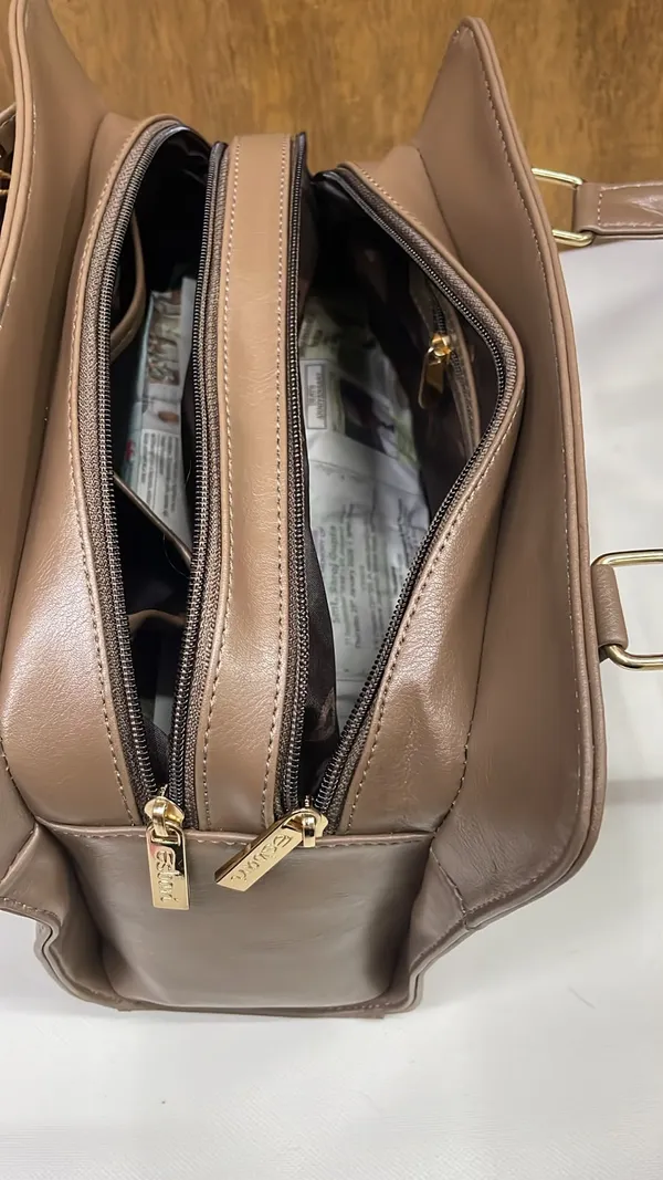 Brown_Pu_Leather_Structured_Handbag_For_Women