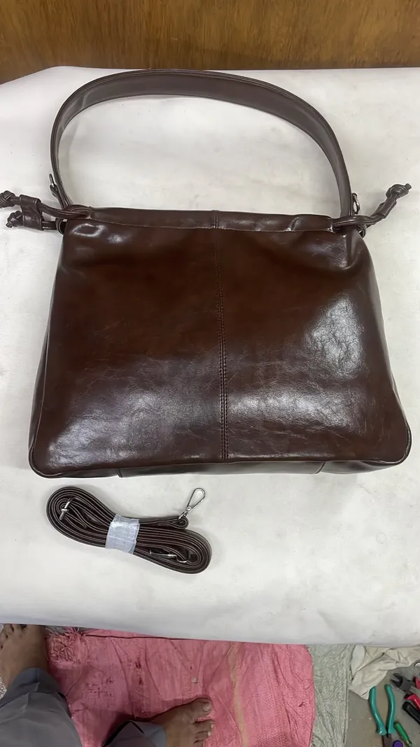Brown_Pu_Leather_Shoulder_Bag_For_Women