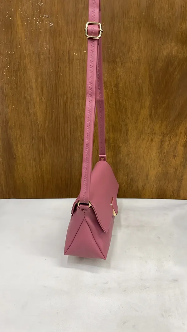 Pink_Pu_Leather_Crossbody_Sling_Bag_For_Women