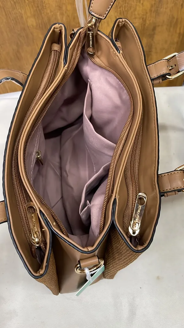 Brown_Pu_Leather_Textured_Structured_Tote_Bag_For_Women