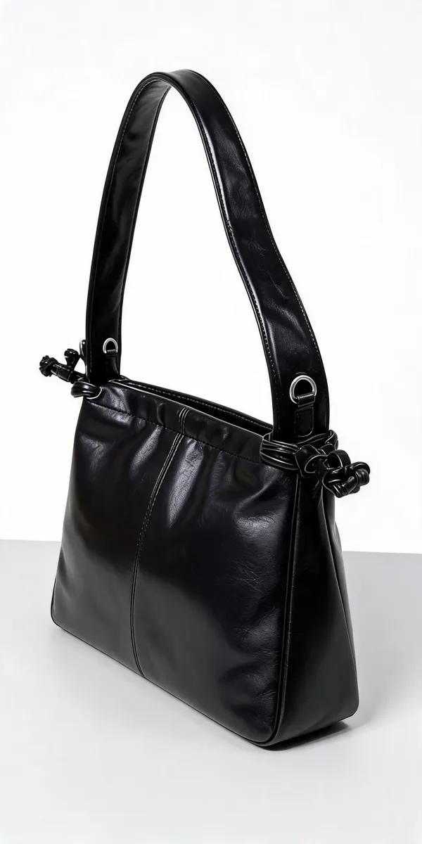 Black_Pu_Leather_Shoulder_Bag_For_Women