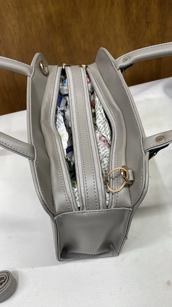 Grey_Pu_Leather_Structured_Handbag_For_Women