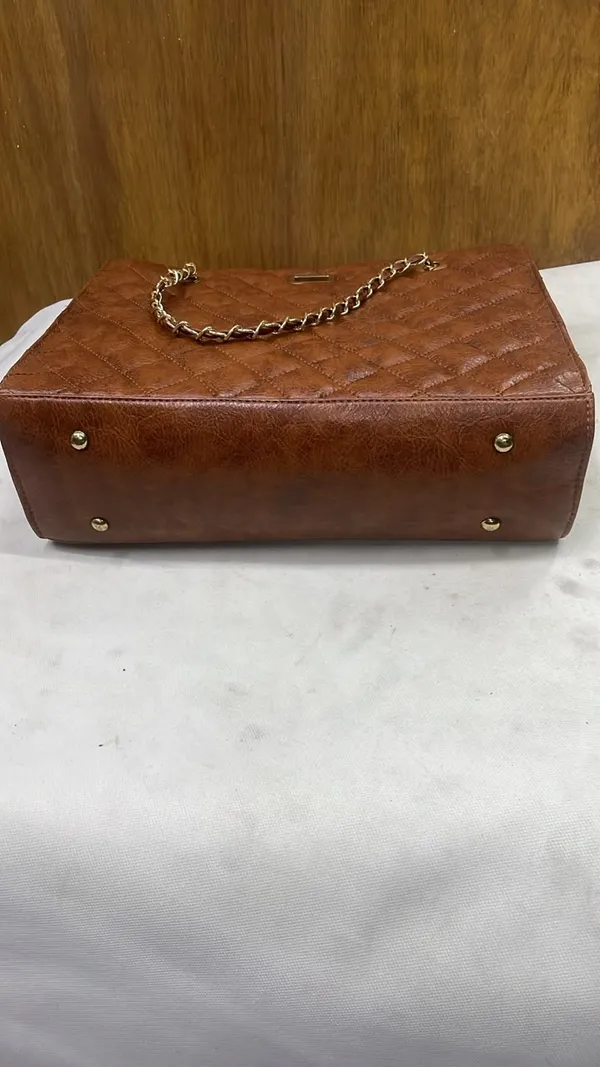 Brown_Pu_Leather_Quilted_Shoulder_Bag_For_Women
