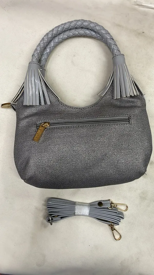 Grey_Pu_Leather_Woven_Handbag_For_Women