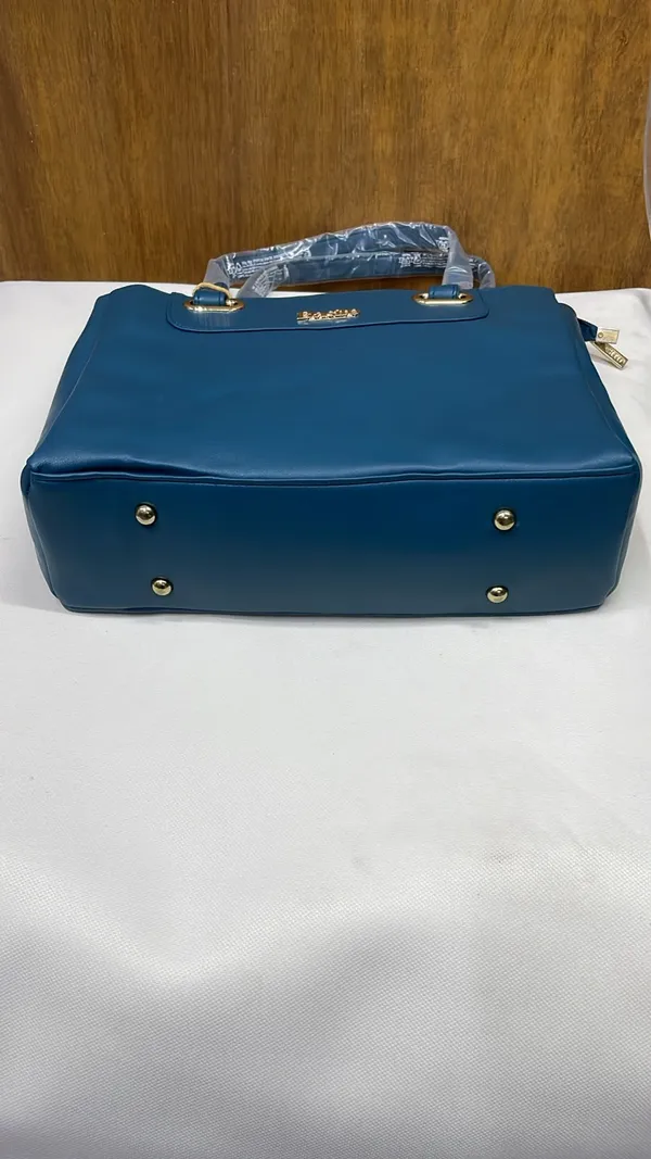 Blue_Pu_Leather_Tote_Bag_For_Women