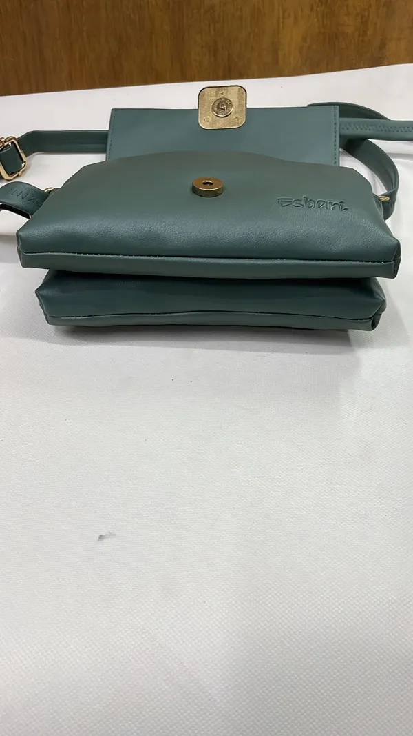 Green_Pu_Leather_Crossbody_Bag_For_Women