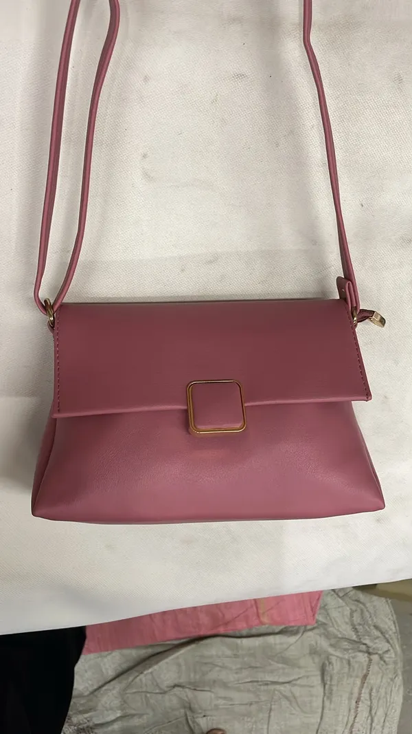 Pink_Pu_Leather_Crossbody_Sling_Bag_For_Women