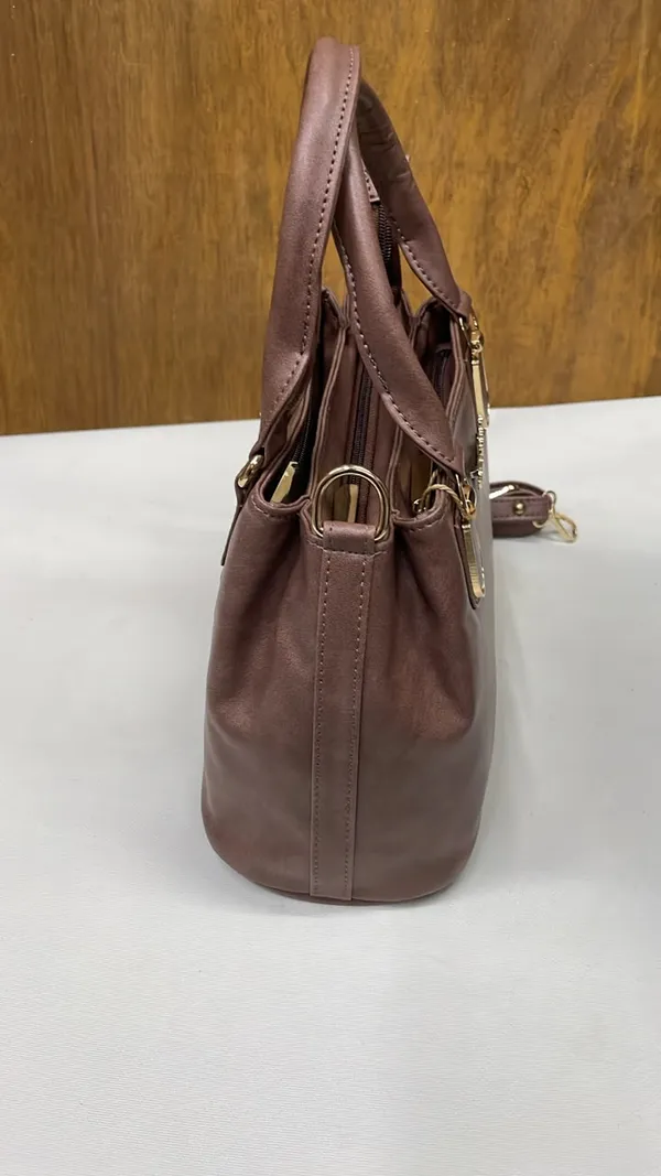 Brown_Pu_Leather_Handheld_Shoulder_Bag_For_Women