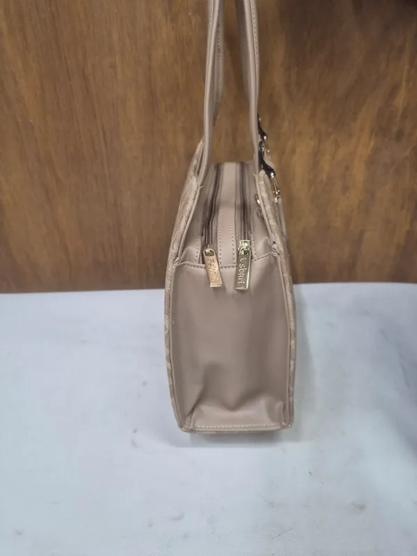 Beige_Pu_Leather_Floral_Tote_Bag_For_Women