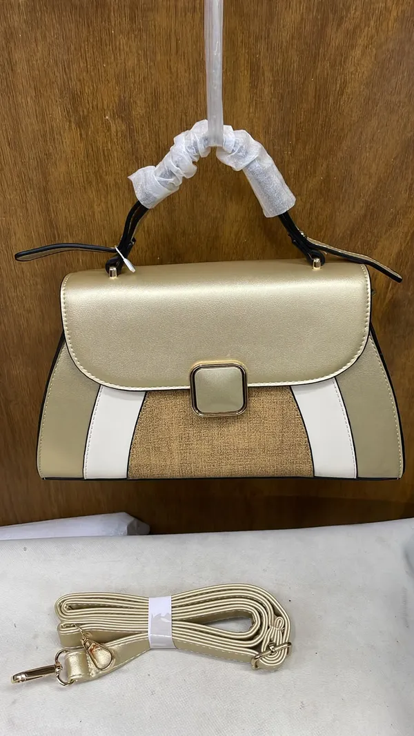 Beige_Pu_Leather_Textured_Structured_Handbag_For_Women