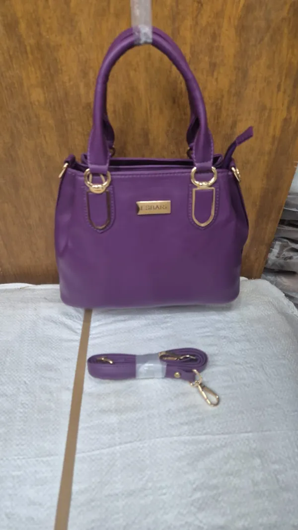 Purple_Pu_Leather_Structured_Handbag_For_Women