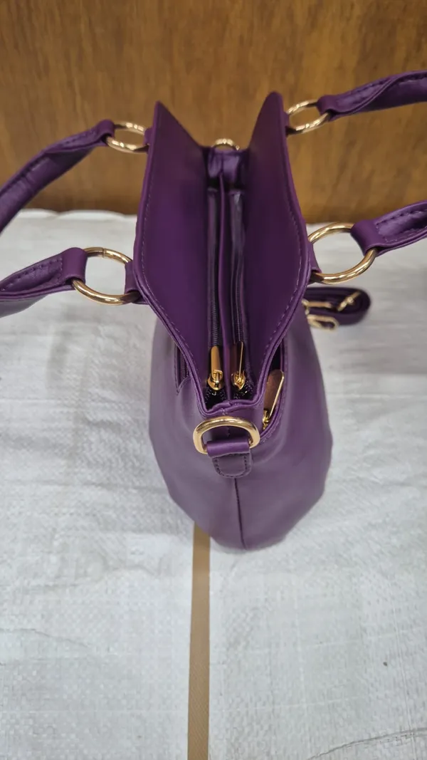 Purple_Pu_Leather_Structured_Handbag_For_Women