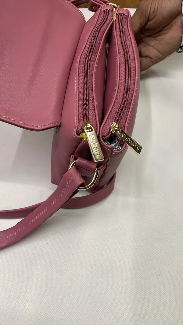 Mauve_Pu_Leather_Crossbody_Sling_Bag_For_Women