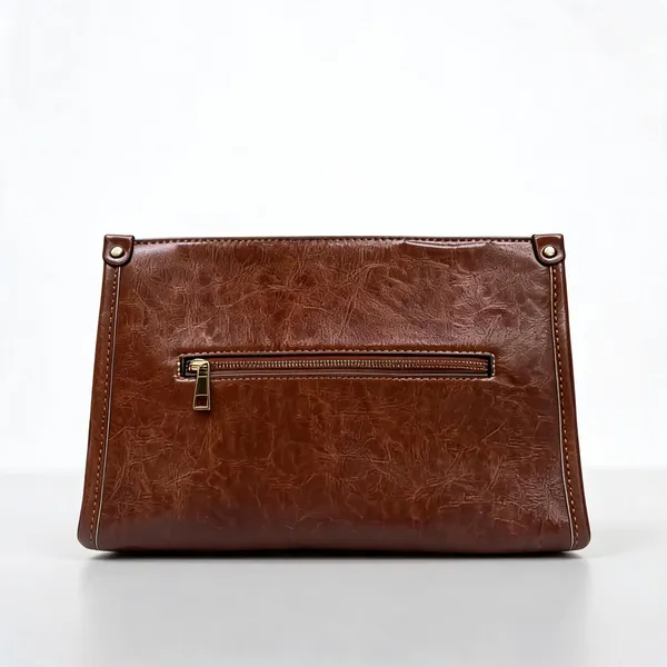 Brown_Pu_Leather_Structured_Handbag_For_Women