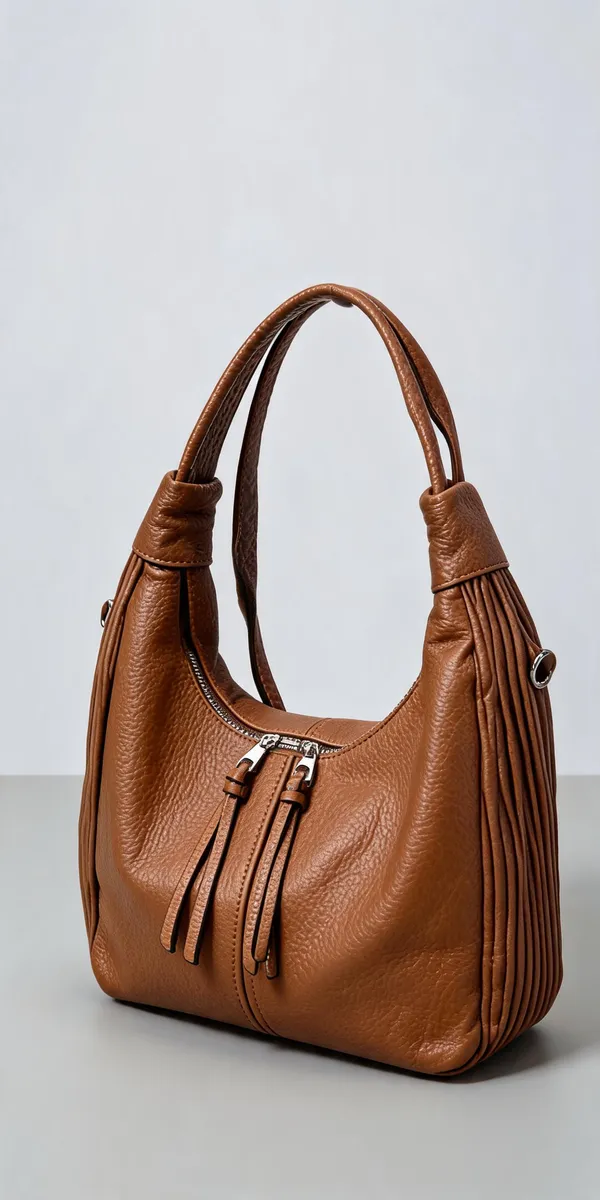 Brown_Pu_Leather_Textured_Hobo_Bag_For_Women