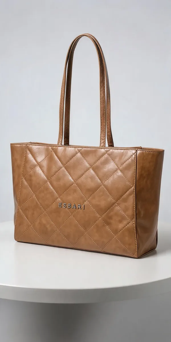 Brown_Pu_Leather_Handbag_Set_For_Women