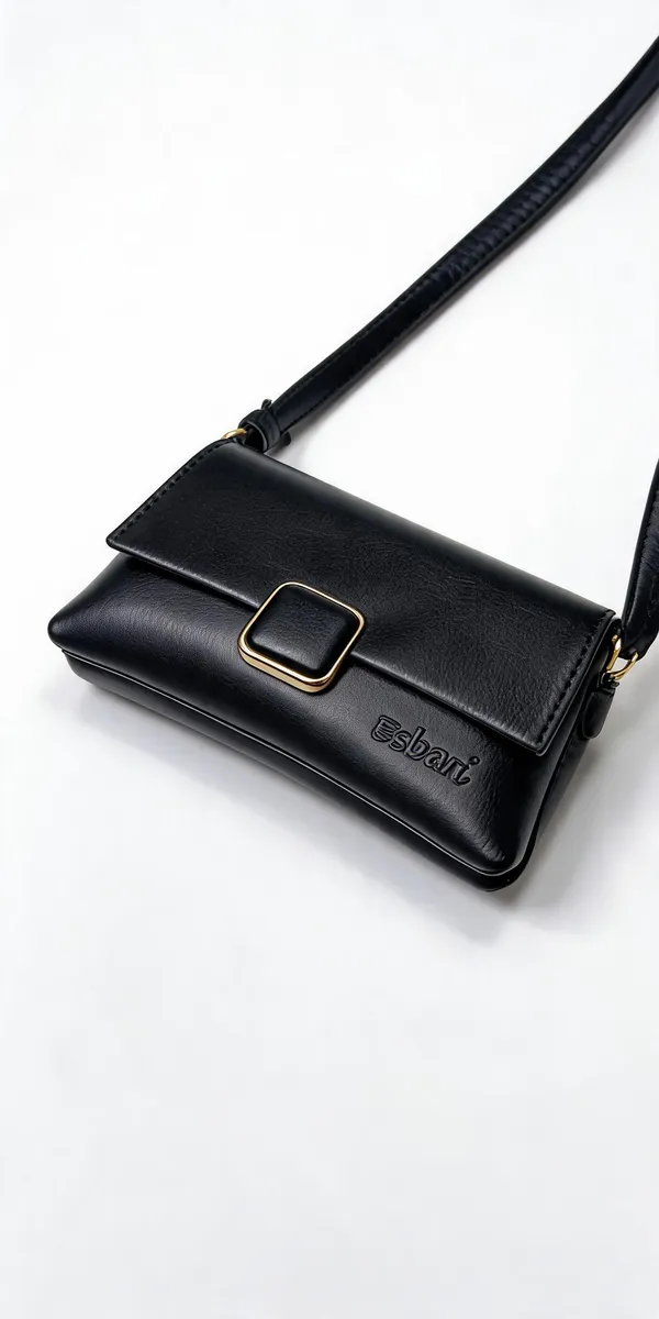 Black_Pu_Leather_Crossbody_Sling_Bag_For_Women