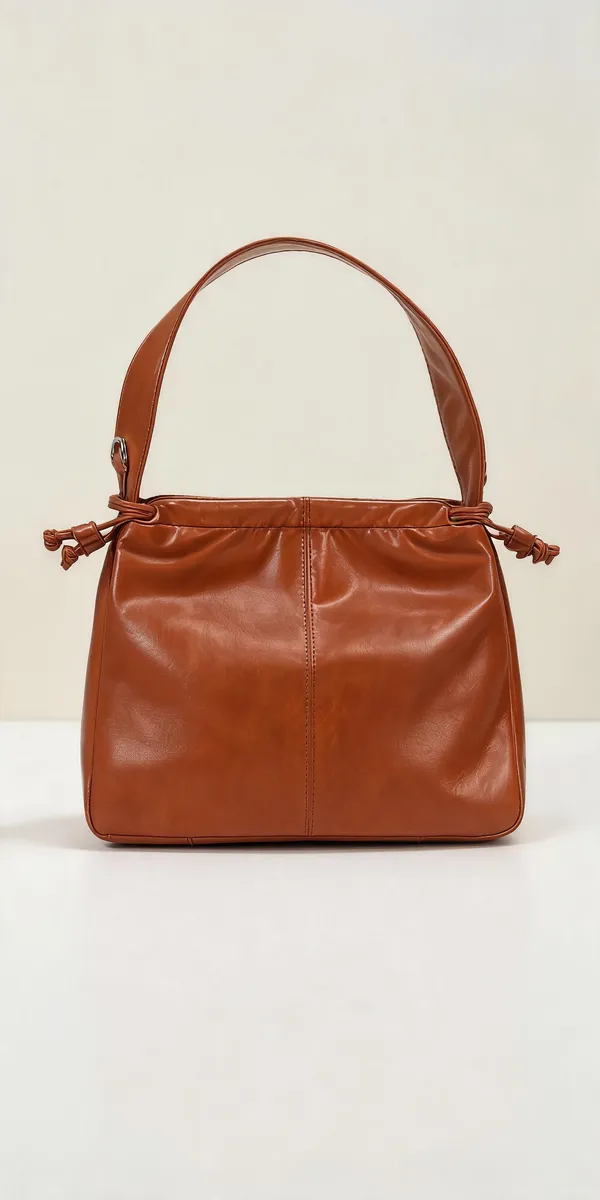 Brown_Pu_Leather_Shoulder_Bag_For_Women