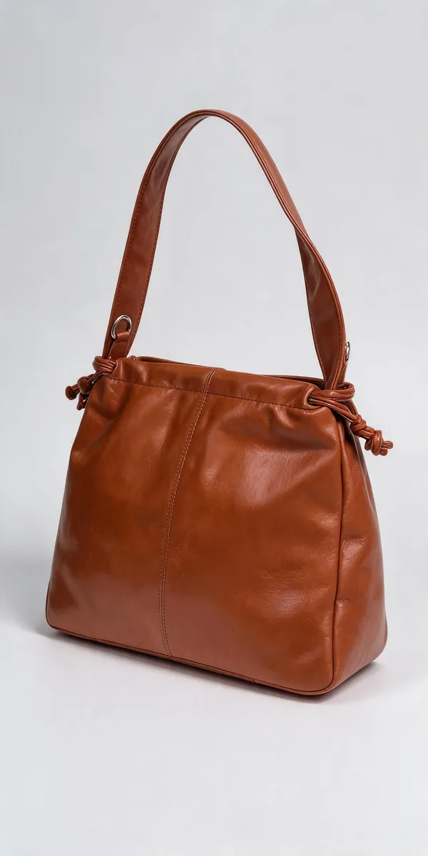 Brown_Pu_Leather_Shoulder_Bag_For_Women