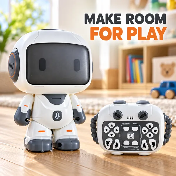 White_Remote_Controlled_Robot_Toy