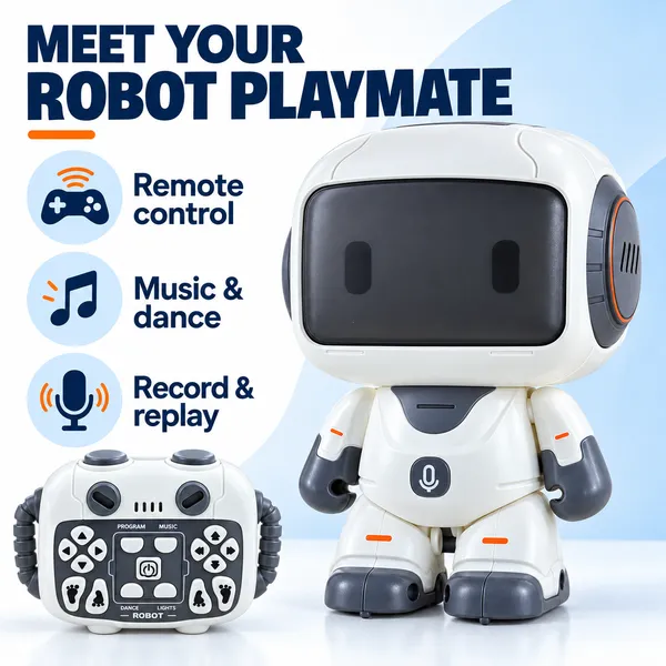 White_Remote_Controlled_Robot_Toy
