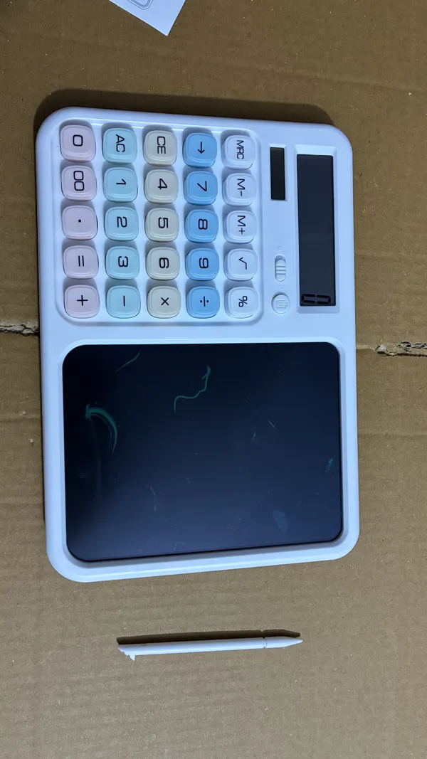12_Digit_Desktop_Calculator_With_Writing_Tablet