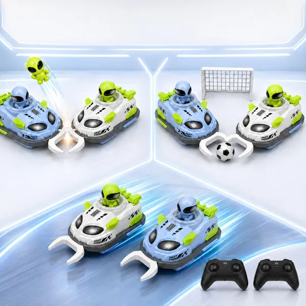 Rc_Bumper_Car_With_Football_Game_And_Robot_Eject_Battle
