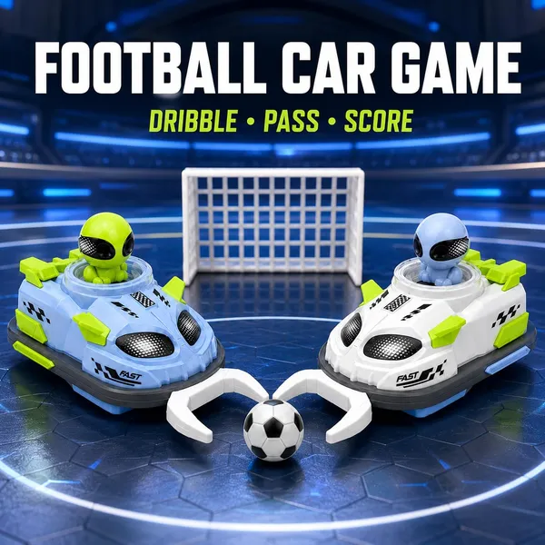 Rc_Bumper_Car_With_Football_Game_And_Robot_Eject_Battle