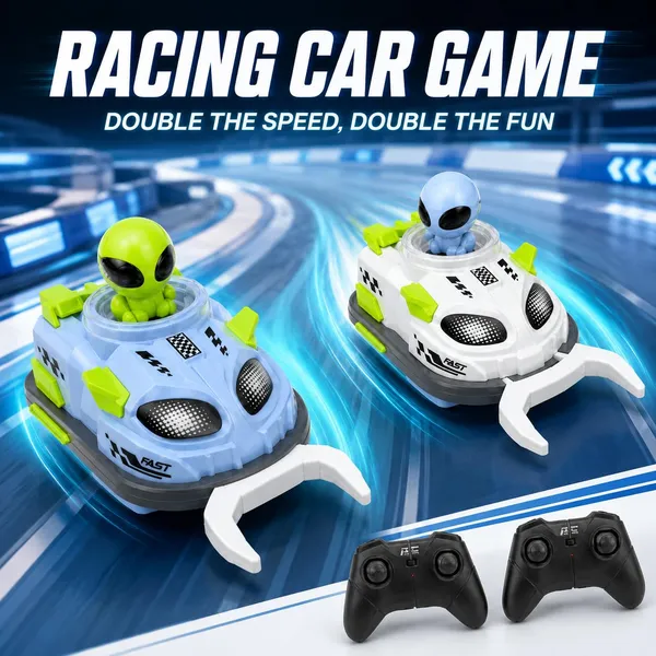 Rc_Bumper_Car_With_Football_Game_And_Robot_Eject_Battle