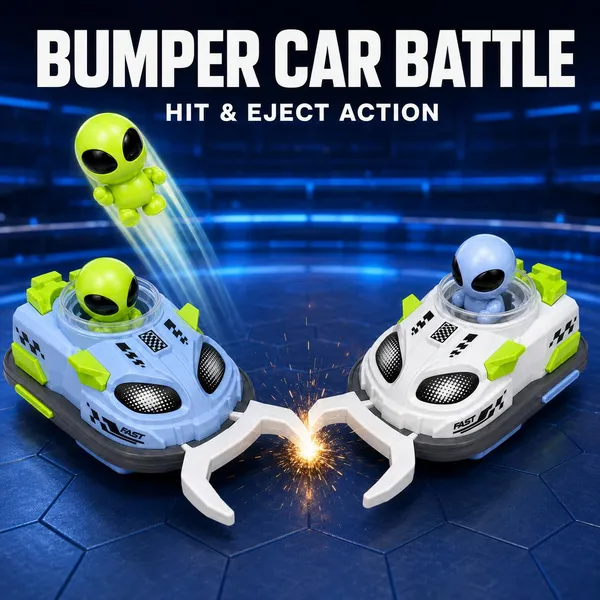 Rc_Bumper_Car_With_Football_Game_And_Robot_Eject_Battle