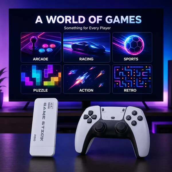 Retro_Game_Console_With_Wireless_Controllers
