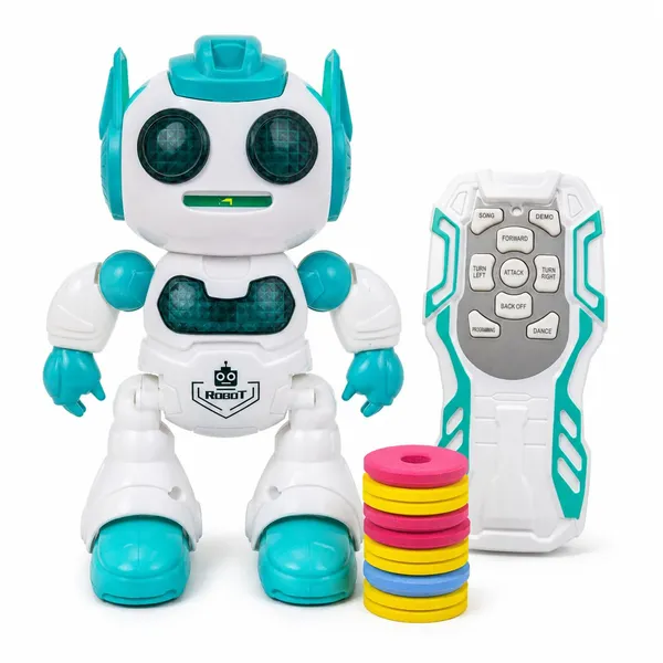 Robot_Toy_With_Ufo_Disc_Launcher