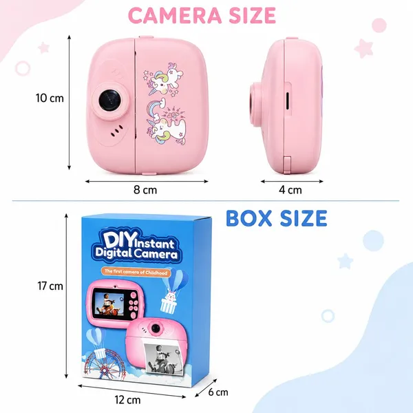 Kids_Instant_Print_Camera_With_Thermal_Paper