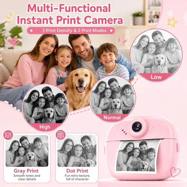 Kids_Instant_Print_Camera_With_Thermal_Paper