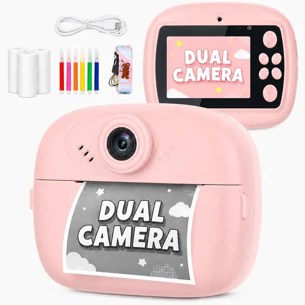 Kids_Instant_Print_Camera_With_Thermal_Paper