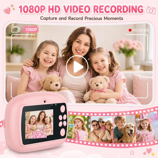 Kids_Instant_Print_Camera_With_Thermal_Paper
