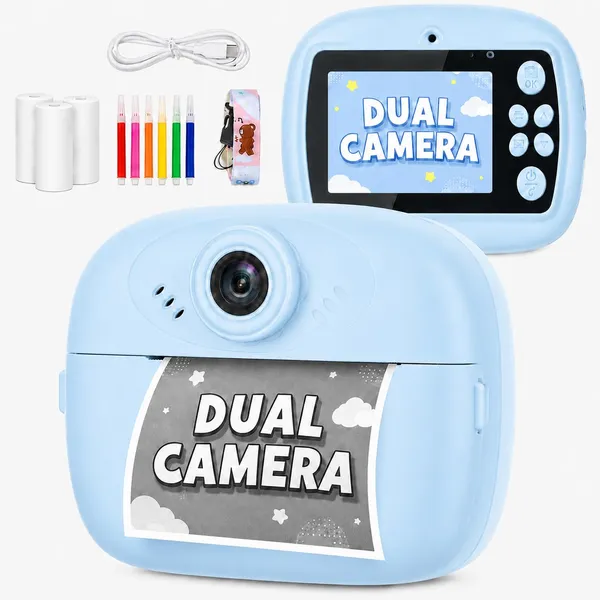 Kids_Instant_Print_Camera_With_Thermal_Paper