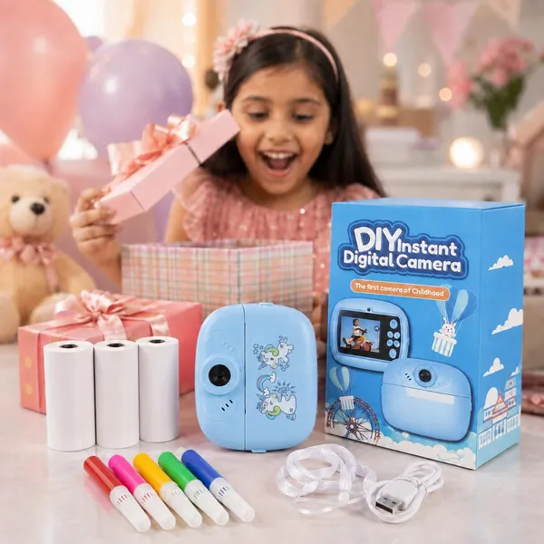 Kids_Instant_Print_Camera_With_Thermal_Paper