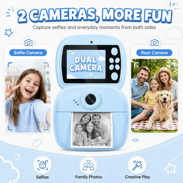 Kids_Instant_Print_Camera_With_Thermal_Paper