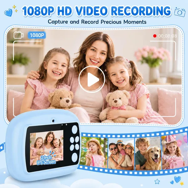 Kids_Instant_Print_Camera_With_Thermal_Paper