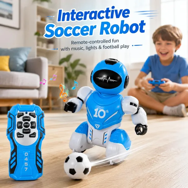 Robot_Toy_With_Football