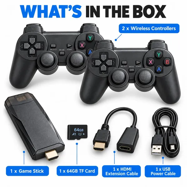 Video_Game_Console_With_Wireless_Controllers